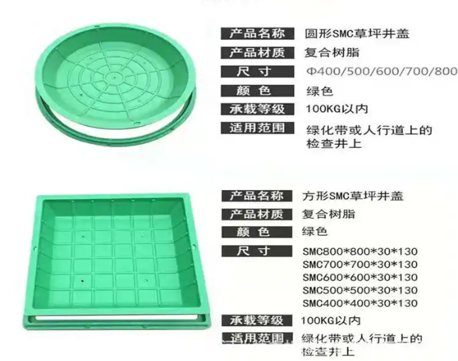 黄陂树脂复合种植井盖展示